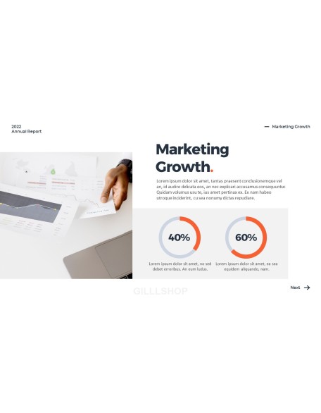 Annual Report Marketing Presentation PPT