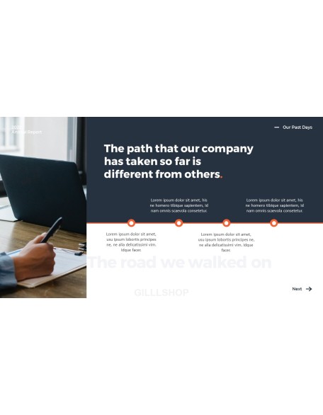Annual Report Marketing Presentation PPT