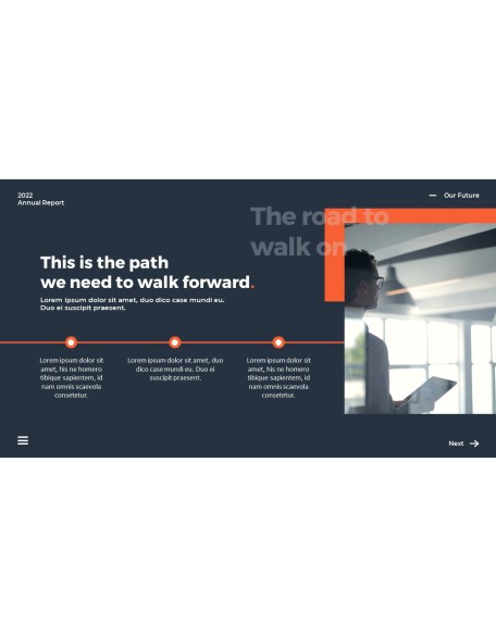 Annual Report Marketing Presentation PPT