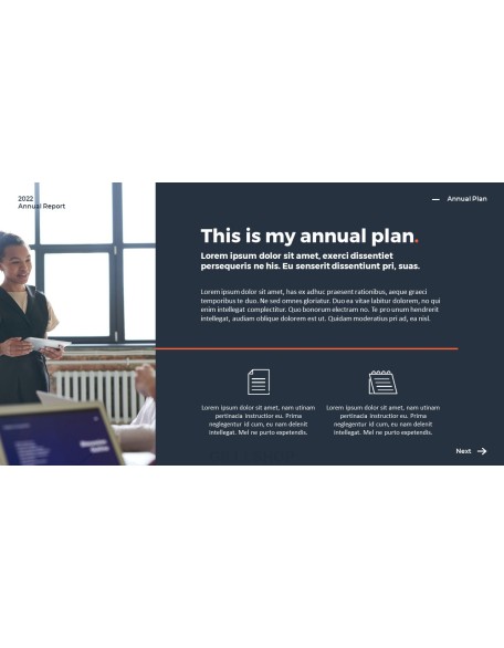 Annual Report Marketing Presentation PPT