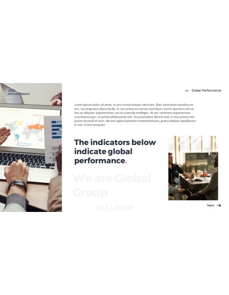 Annual Report Marketing Presentation PPT
