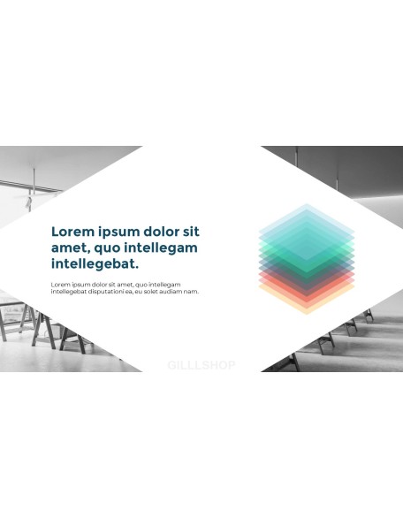 Overlapping Creative Business PPT Design