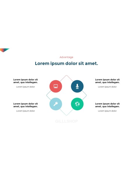 Overlapping Creative Business PPT Design