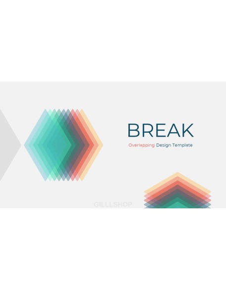 Overlapping Creative Business PPT Design