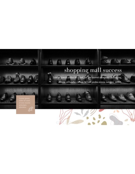 Online Shopping mall Proposal Presentation Templates