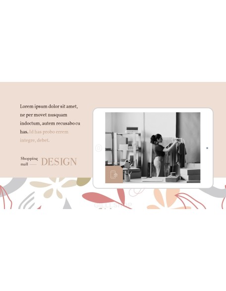 Online Shopping mall Proposal Presentation Templates