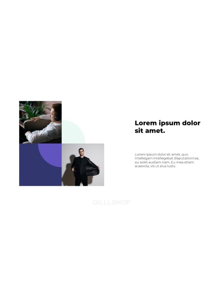 Simple Project Headline Business Presentation Examples