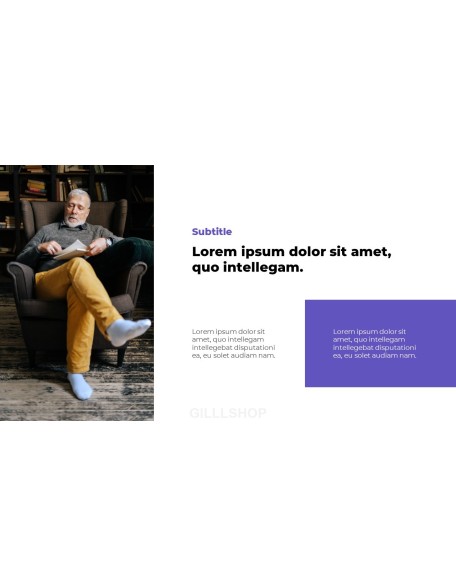 Simple Project Headline Business Presentation Examples