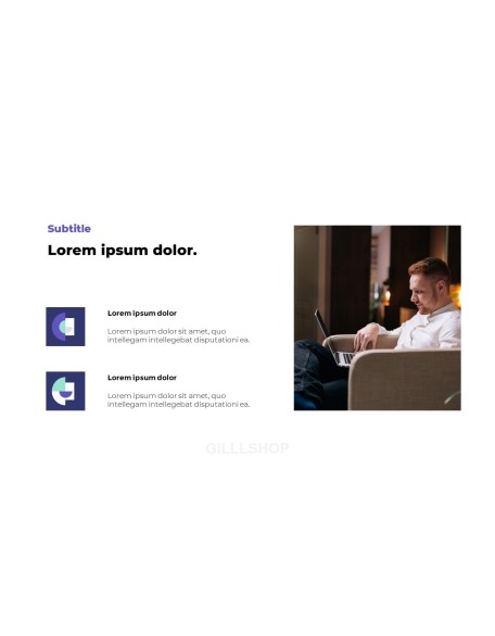 Simple Project Headline Business Presentation Examples