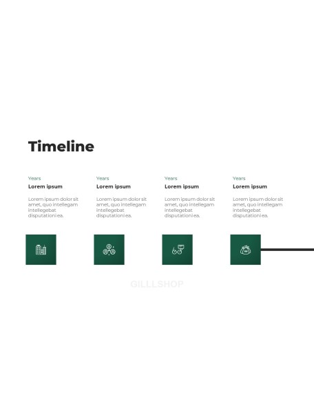 Business Project Minimal presentation slide design