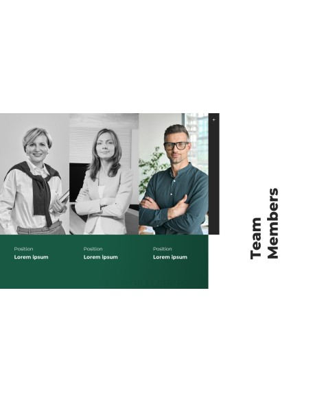 Business Project Minimal presentation slide design