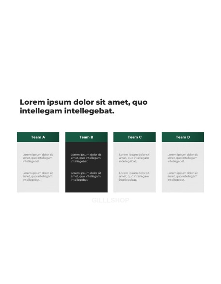 Business Project Minimal presentation slide design