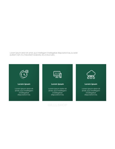 Business Project Minimal presentation slide design