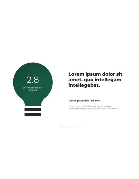 Business Project Minimal presentation slide design