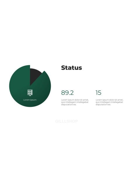 Business Project Minimal presentation slide design