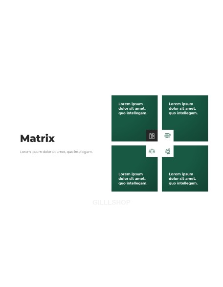 Business Project Minimal presentation slide design
