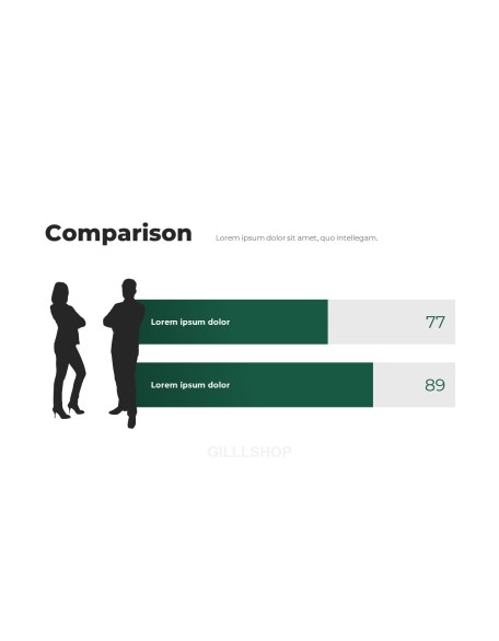 Business Project Minimal presentation slide design