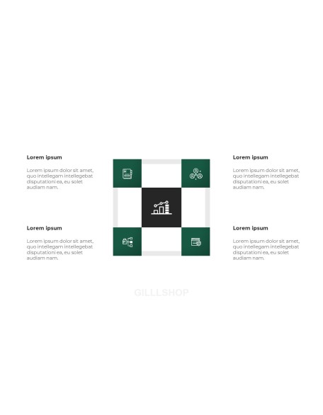Business Project Minimal presentation slide design