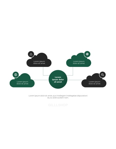 Business Project Minimal presentation slide design