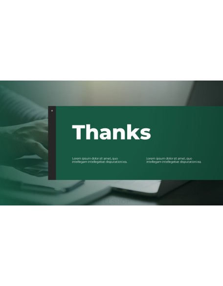 Business Project Minimal presentation slide design