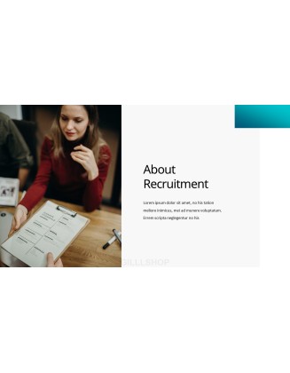 Recruitment Presentation Templates Design