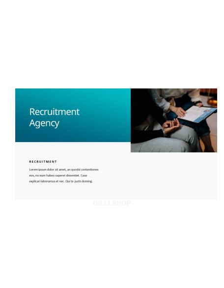 Recruitment Presentation Templates Design