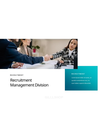 Recruitment Presentation Templates Design