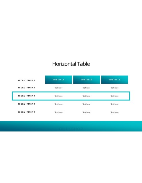 Recruitment Presentation Templates Design