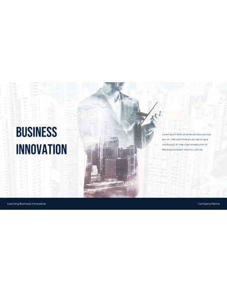 Learning Business Innovation elegant ppt templates