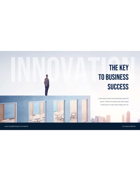 Learning Business Innovation elegant ppt templates