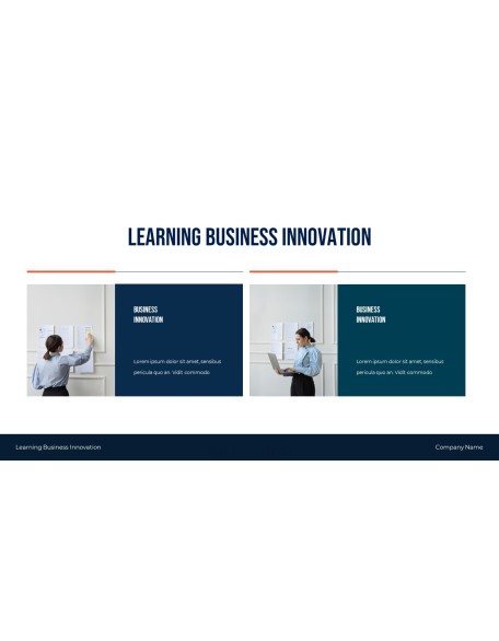 Learning Business Innovation elegant ppt templates