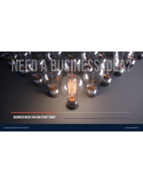 Learning Business Innovation elegant ppt templates