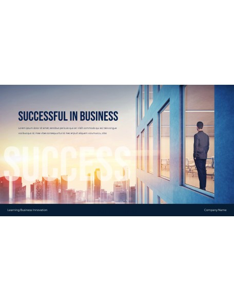Learning Business Innovation elegant ppt templates
