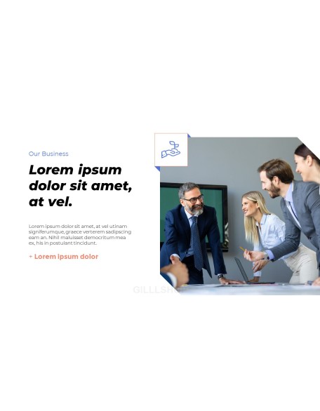 Long Shadow Concept Simple Business plan PPT Download