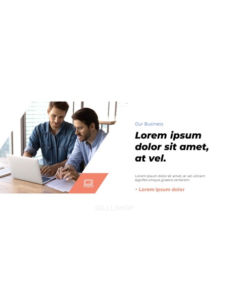 Long Shadow Concept Simple Business plan PPT Download