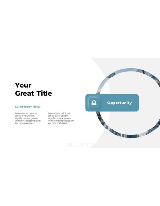 About Our Great Company Simple Theme Presentation Templates