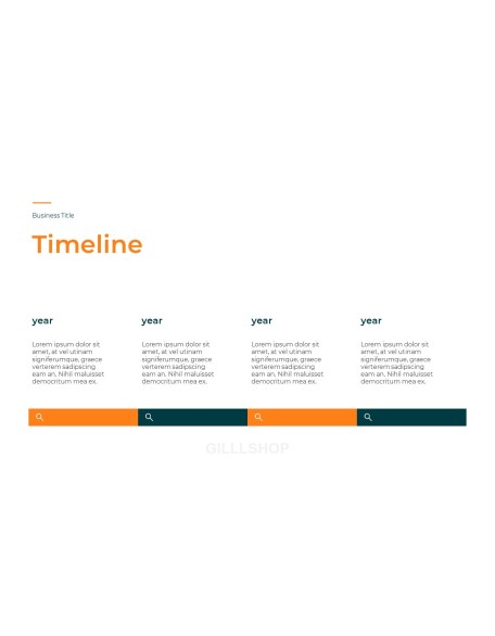 Simple Colors Business Deck Business plan PPT Templates
