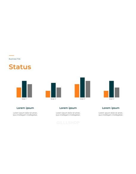 Simple Colors Business Deck Business plan PPT Templates