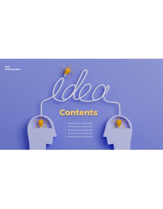 Best Business Ideas Easy PowerPoint Design