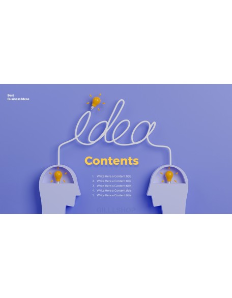 Best Business Ideas Easy PowerPoint Design