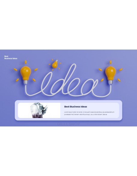 Best Business Ideas Easy PowerPoint Design