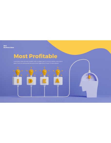Best Business Ideas Easy PowerPoint Design