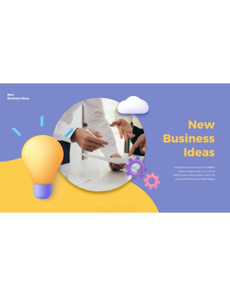 Best Business Ideas Easy PowerPoint Design