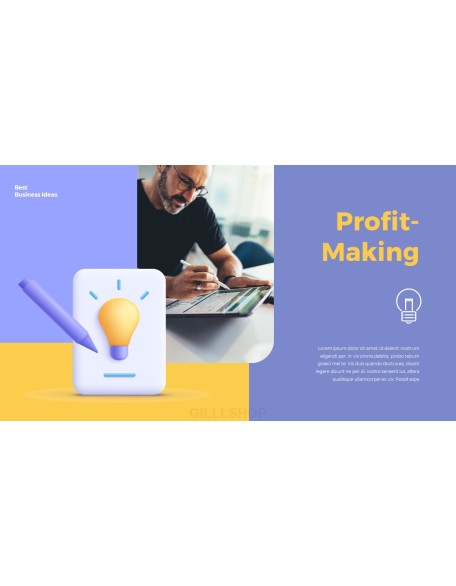 Best Business Ideas Easy PowerPoint Design
