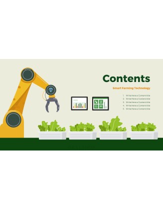 Smart Farming Technology Business Presentation Templates