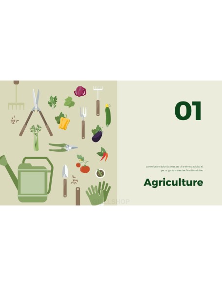 Smart Farming Technology Business Presentation Templates