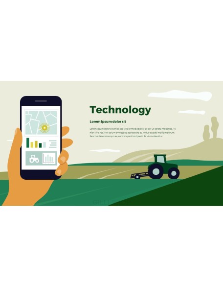 Smart Farming Technology Business Presentation Templates