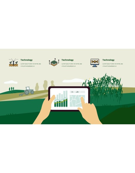 Smart Farming Technology Business Presentation Templates