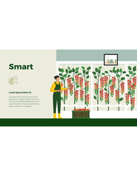 Smart Farming Technology Business Presentation Templates