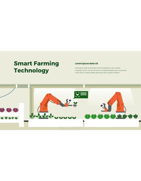 Smart Farming Technology Business Presentation Templates